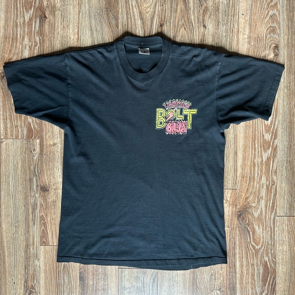 Vintage Lightning Bolt Baja Chameleon T-Shirt - Picture 3 of 7